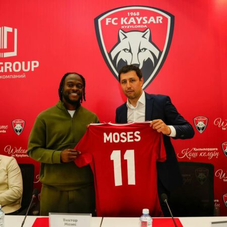 Done Deal: Victor Moses Seals Move To Kaysar Kyzylorda