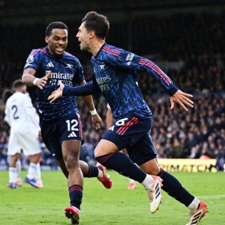 Arsenal Thrash Leeds United 4-0 To End Poor League Form
