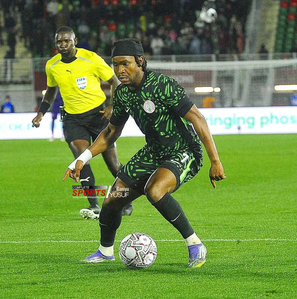 Ademola “Dangerous” Lookman scored the opening goal and assisted the other three for Super Eagles against Mozambique to win his second Man-of-the-Match award.