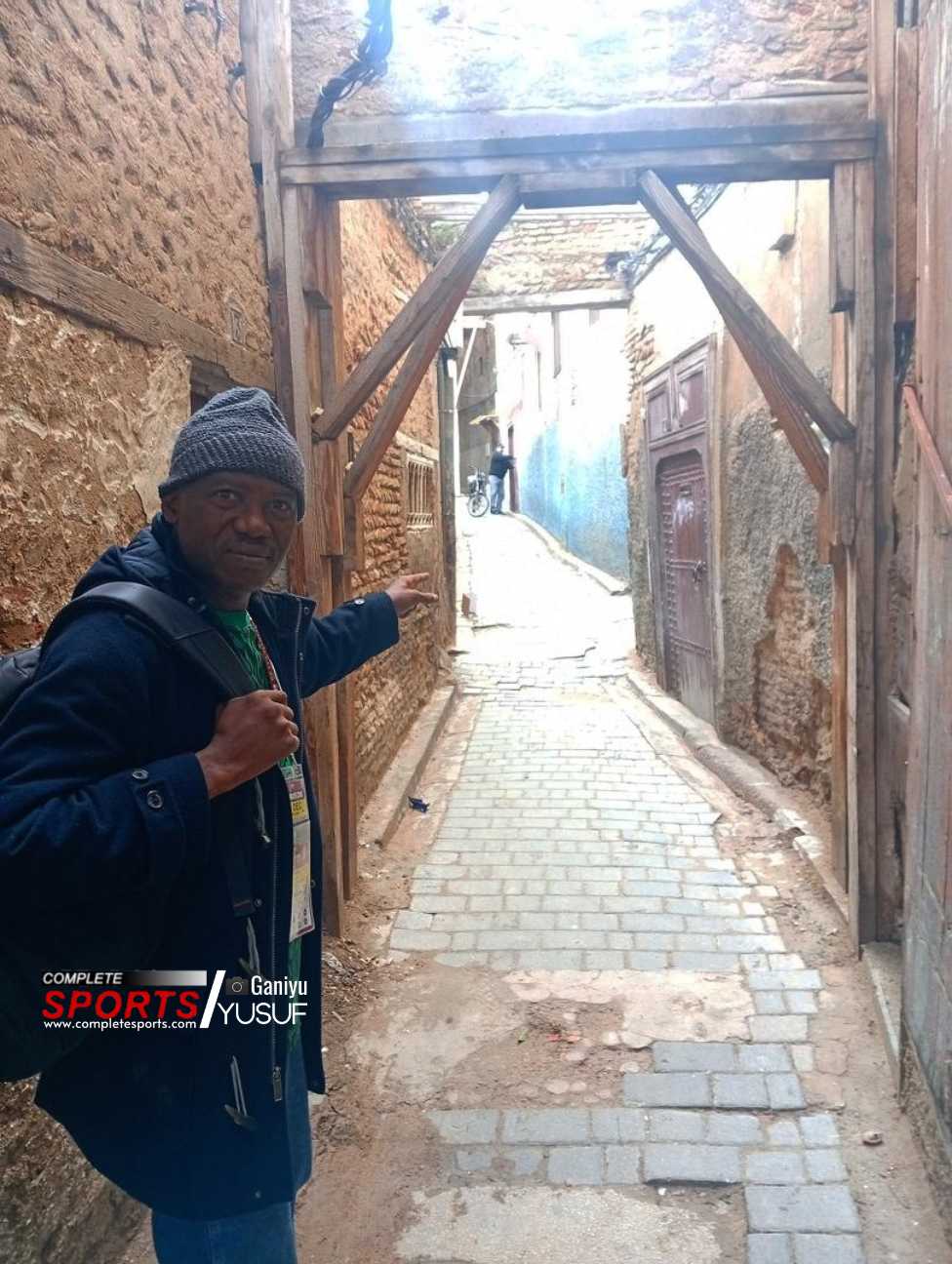 AFCON 2025: Dr. Mumini Alao checks out the Ancient Medina in Fez