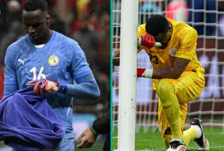 Niang Slams Ball Boys, Moroccan Stewards For Seizing Nwabali, Mendy’s Towels AT AFCON 2025