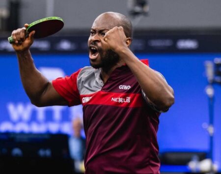 2026 ITTF Africa Cup: Aruna Outclass Libyan Opponent To Reach Quarter-finals