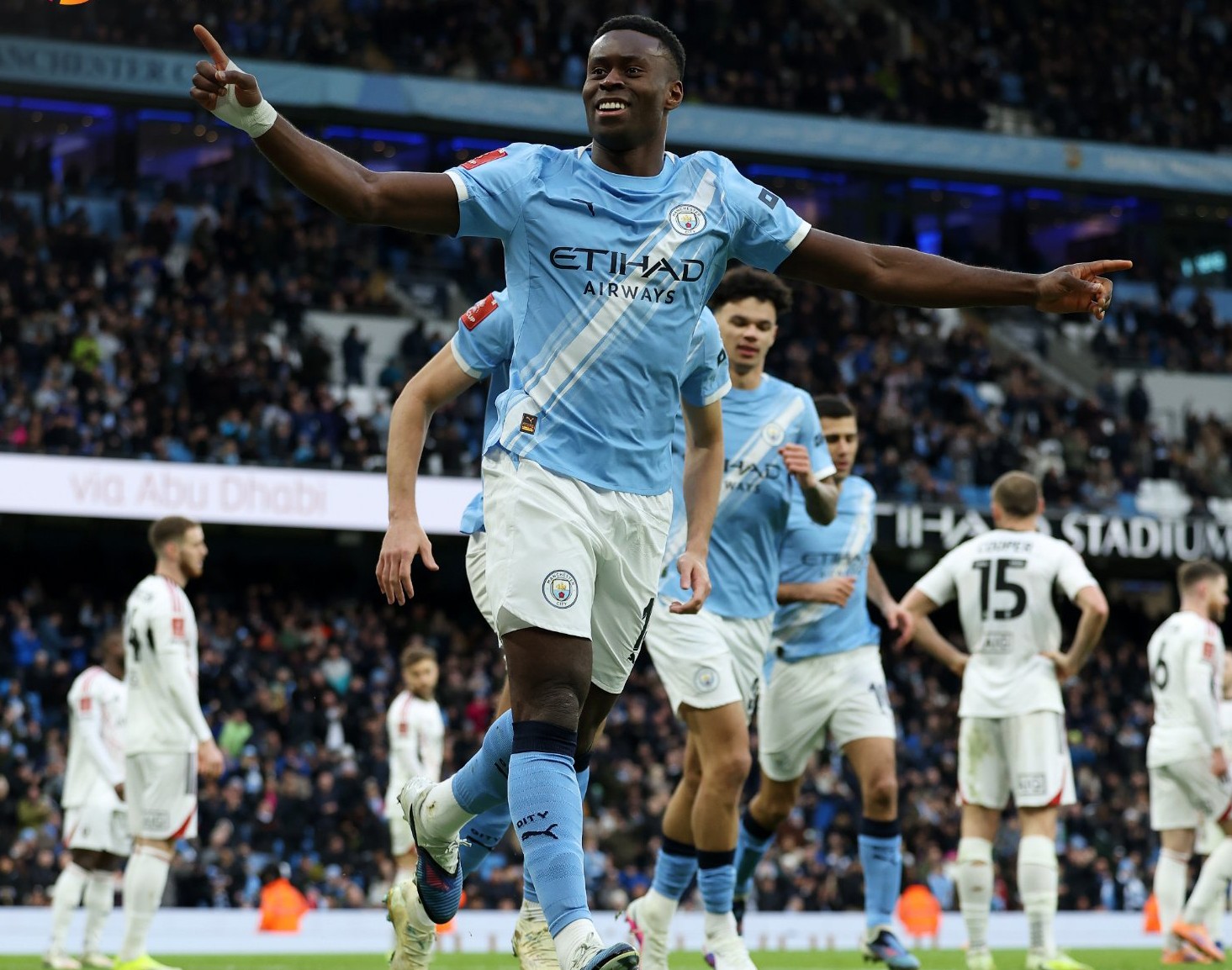 Man City Equal FA Cup Record After Salford Win