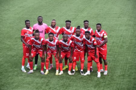 NPFL: Abia Warriors Coach Amapakabo Targets Continental Return After Kwara United Win Abia Warriors starting lineup against Kwara United at Enyimba Stadium, Aba.