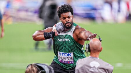 Enekwechi Finishes Second At Shot Put Meet In Czech Republic
