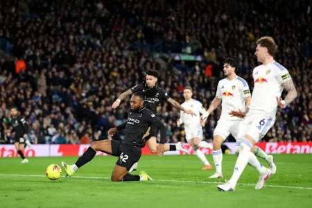 EPL: Semenyo’s Solitary Goal Earns Man City Vital Victory Vs Leeds, Close Gap On Arsenal