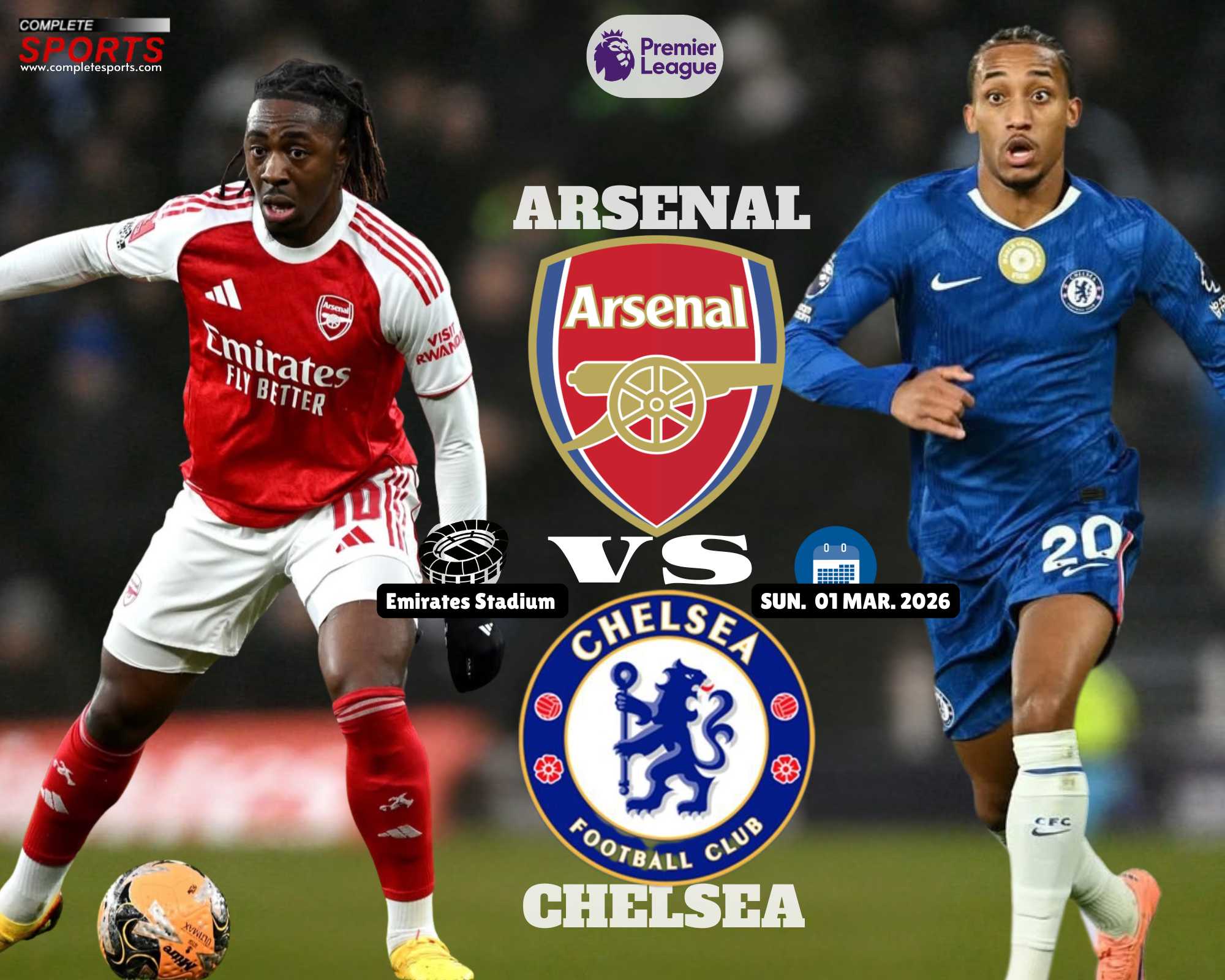 Arsenal vs Chelsea: The Gunners Aim To Extend Unbeaten Run