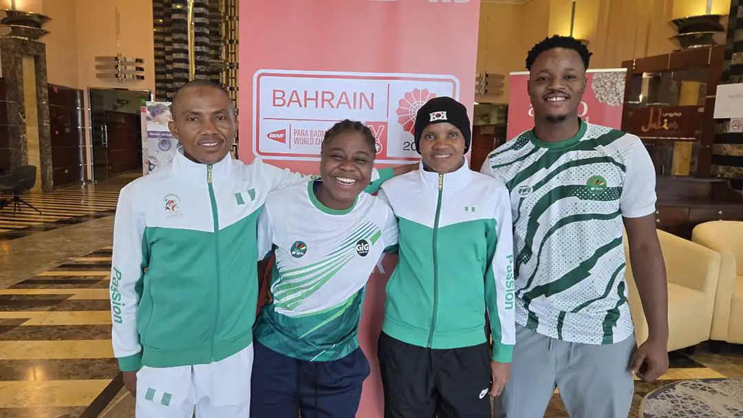 Para-Badminton: Nigerian Star Eniola, Two Others Depart For World Championship In Bahrain
