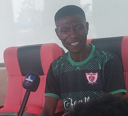 NWFL: Heartland Queens Coach Ogbala Hails 3–1 Win Over Bayelsa Queens As Super Six Boost Heartland Queens coach Obi Ogbala in a NWFL post-match press conference