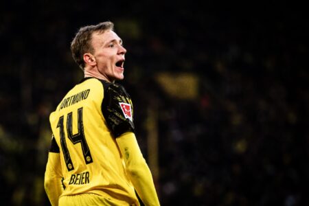 Bundesliga: Dortmund Forward Beier — ‘You Can’t Please Everyone – I’m My Biggest Critic’ Maximilian Beier in action for Borussia Dortmund