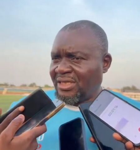 NPFL: Bayelsa United Coach Okara Insists Title, Survival Race Still Wide Open Bayelsa United head coach Meremu Okara speaks after an NPFL match
