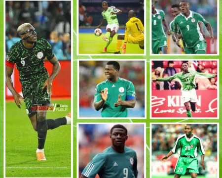 Top 7 Super Eagles Number 9s In Modern History Super Eagles Number 9s at AFCON since 2000