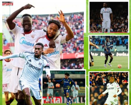 EXCLUSIVE: Nigerian Footballers Ranked – Data Reveals Best Passers In Europe’s Top Five Leagues Nigerian footballers passing analysis chart –Europe top five leagues