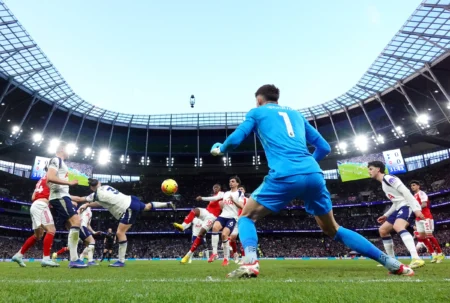 EPL: Eze, Gyokeres Bag Brace Against Spurs As Arsenal Extend Points Over Man City