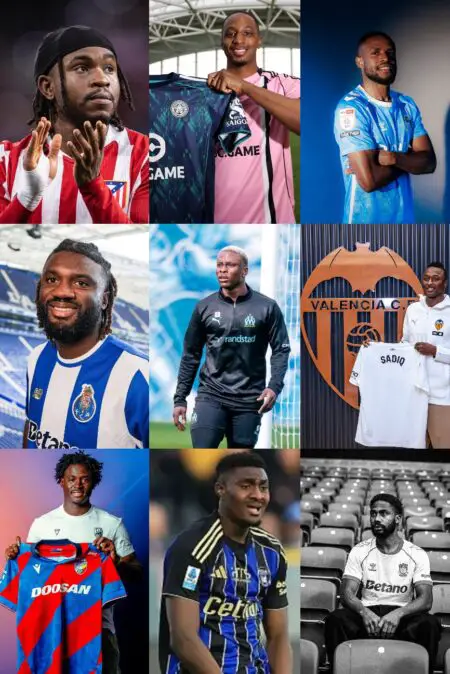 10 Nigerian Footballers Who Switched Clubs During 2025/2026 January Transfer Window