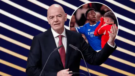Infantino Condemns Alleged Racist Abuse Aimed At Vinicius