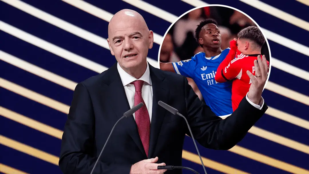 Infantino Condemns Alleged Racist Abuse Aimed At Vinicius