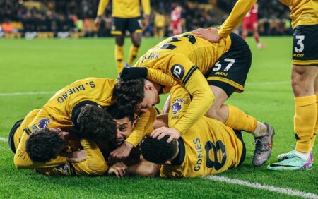 Arokodare Hails Wolves’ Huge Victory Over Liverpool