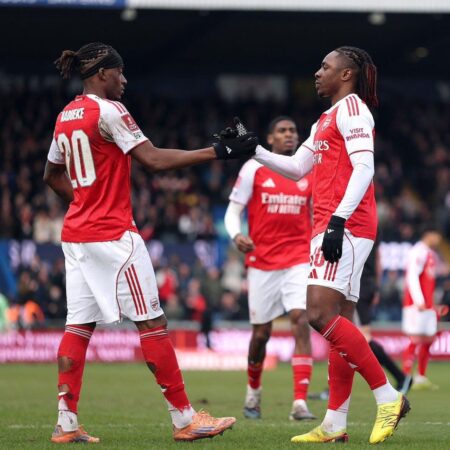 Eze Reflects On Arsenal’s Hard-Fought FA Cup Victory Over Mansfield