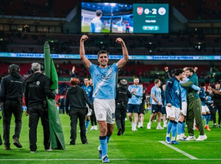 Guardiola Elated With Manchester City’s Carabao Cup Final Win Over Arsenal