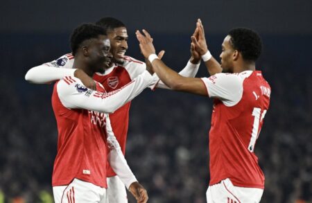 Arsenal Battle To 1-0 Win At Brighton As Man City Stumble In Title Race