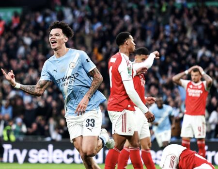Carabao Cup Final: Man City End Arsenal’s Quadruple Hopes After Dominant 2-0 Win