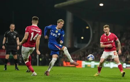 FA Cup: Okonkwo In Action As Chelsea Overcome Wrexham 4-2 After Extra-time