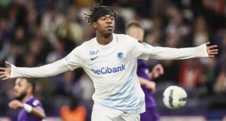 Adedeji-Sternberg Scores, Sor Also On Target In Genk’s 3-0 Win Against Gent