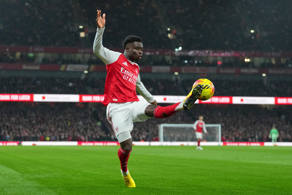 UCL: Why I Substituted Saka Vs Leverkusen –Arteta