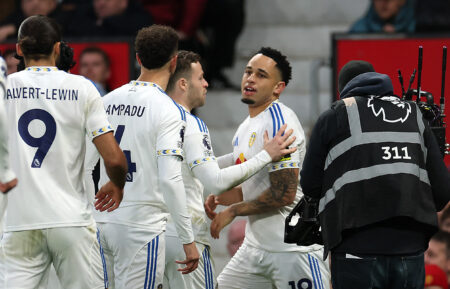 Okafor Proud After Double Fires Leeds Past Man United