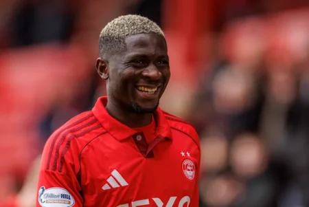 Former Flying Eagles Midfielder Targets More Goals For Aberdeen