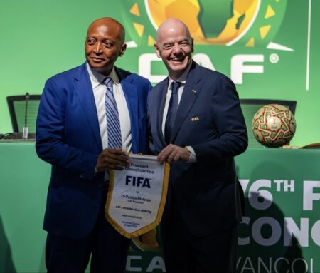 CAF Backs Infantino For Re-Election As FIFA President