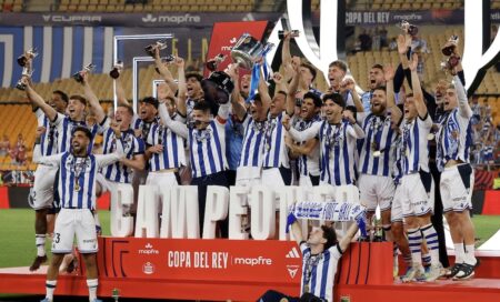 Barcelona Congratulate Sociedad After Copa del Rey Final Win Against Atletico Madrid