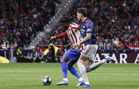 UCL: Lookman Features As Atletico Force Arsenal To 1-1 Draw In Semi-final First Leg