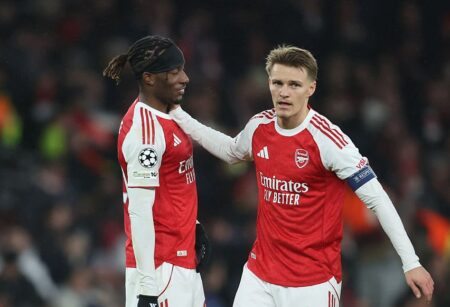 Madueke, Odegaard Failed To Turn Up Vs Man City –Ex-Watford Striker