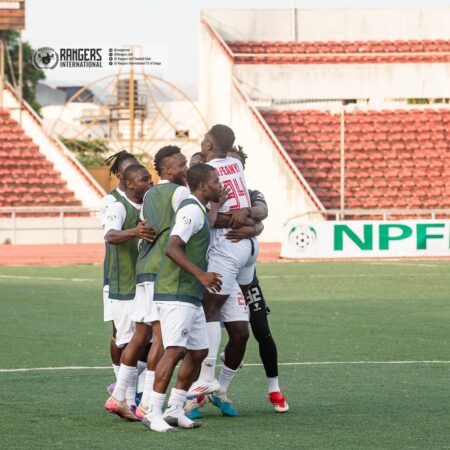 NPFL: Rangers Beat Bayelsa United Away, Rivers United Thrash Abia Warriors