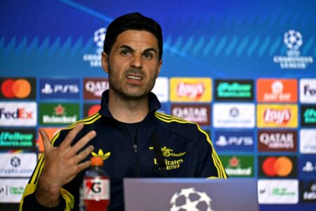 Arteta: Arsenal Hungry To Get To Champions League Final