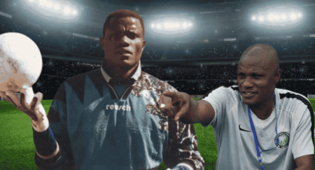 EXCLUSIVE: Agu Reflects On Super Eagles ‘Tooth Injury Sacrifice’, Backs Chelle; Talks U23 Eagles Job, NPFL Title Race Alloy Agu speaks about his tooth injury suffered in Nigeria’s 1990 AFCON qualifier against Ghana in Kumasi and other topical issues