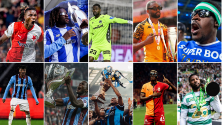 10 Super Eagles Stars Who Lifted Silverware In The 2025/26 Season