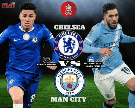 FA Cup Final: Chelsea, Man City Renew Wembley Rivalry In High-Stakes Showdown Chelsea and Manchester City are for an explosive 2026 FA Cup final clash at Wembley Stadium