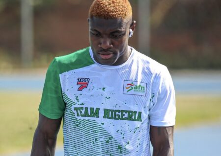 ASAC 2026: Nigeria’s Ashe Disqualified For False Start In Men’s 100m