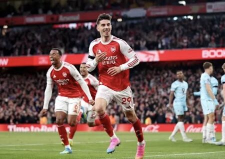 Arsenal Edge Closer To EPL Title After Hard-Fought Win Against Burnley