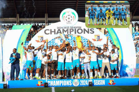 EXCLUSIVE: Remo Stars’ NPFL Title Glory To Relegation Battle — Anatomy Of Stunning Collapse Remo Stars celebrating their 2024/2025 NPFL title success
