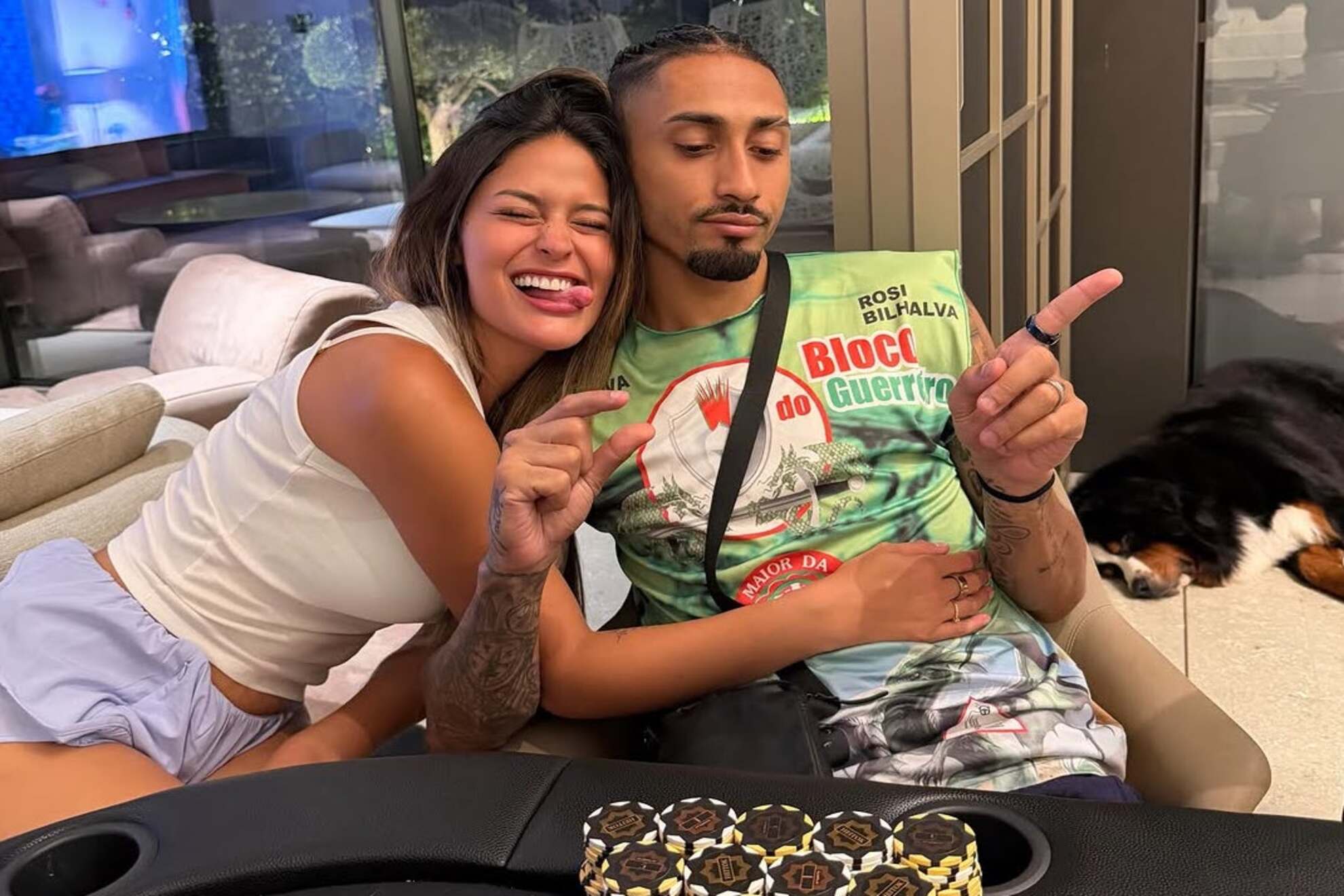 Raphinha's Wife Says Their Family Is Not Facing Financial Hardship
