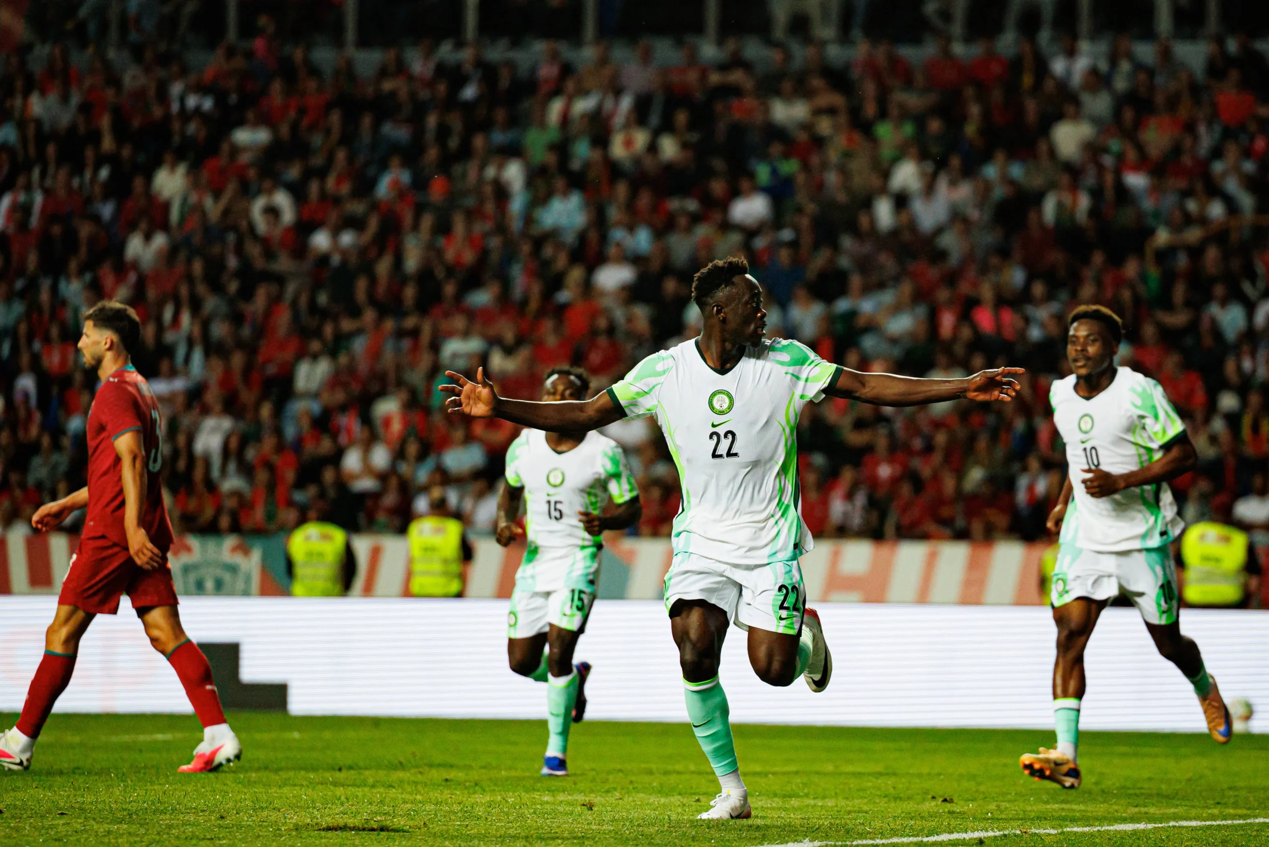 Key Points from the Super Eagles’ 2–1 Loss to Portugal in Leiria