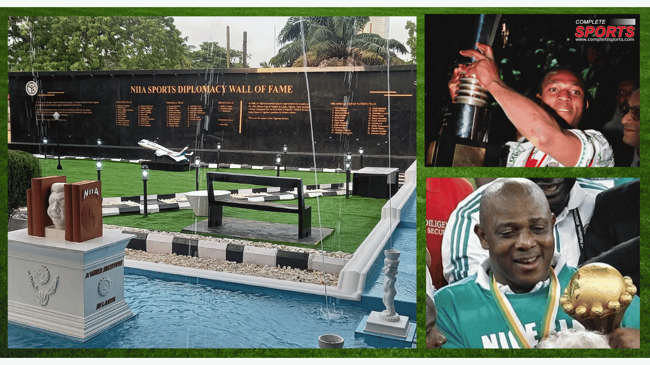 Stephen Keshi to be honoured by the Federal Government and Allen Onyema with induction into the NIIA Sports Diplomacy Wall of Fame.