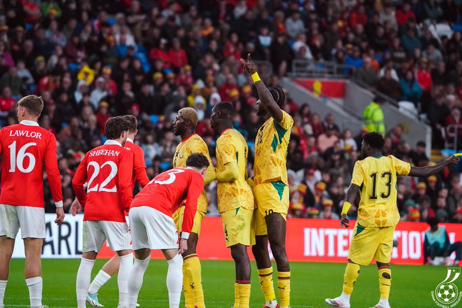 Ghana Remains Winless After 1-1 Draw with Wales