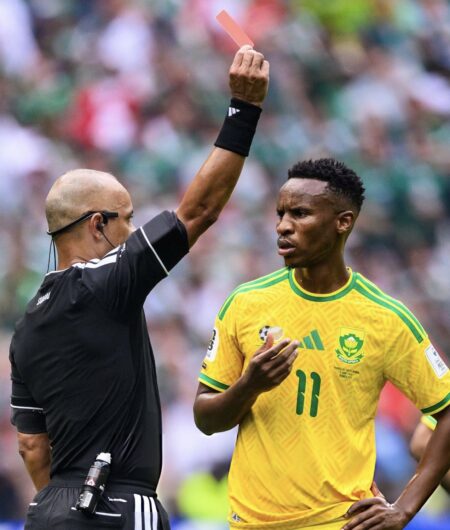 World Cup 2026: Blow For South Africa As FIFA Extends Midfielder’s Suspension To Three Games After Red Card