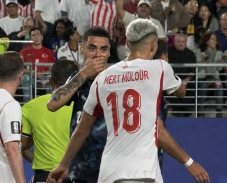 World Cup 2026: Paraguay’s Almiron Sent Off For Covering Mouth While Speaking To Opponent