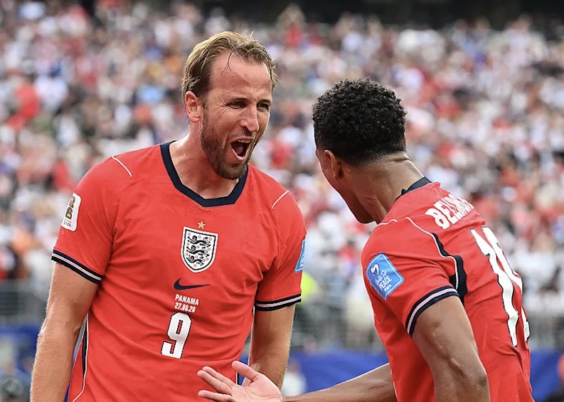 Bellingham Names Kane England's Best Player of All Time
